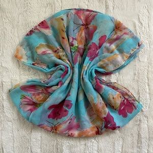 Teal Blue Scarf ✨3/$18